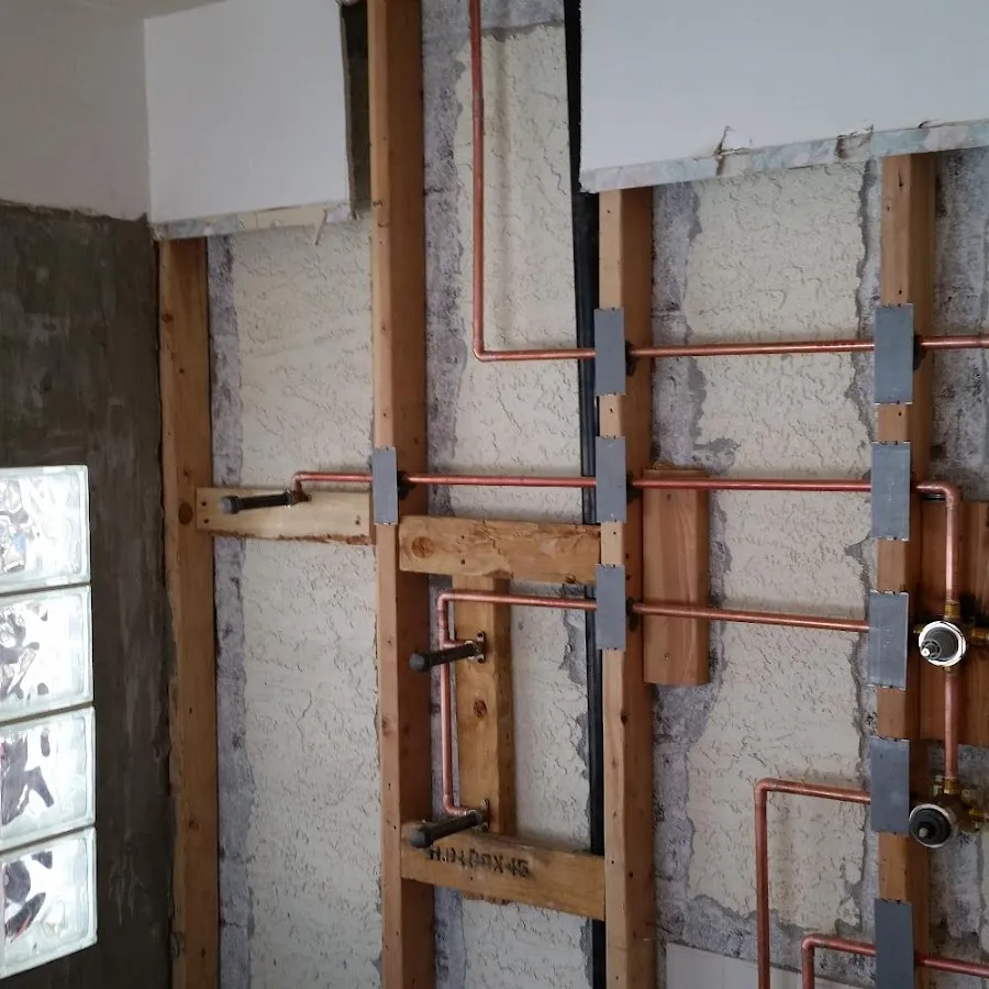 Copper pipe installation for Burst Pipe Repair in Inverness