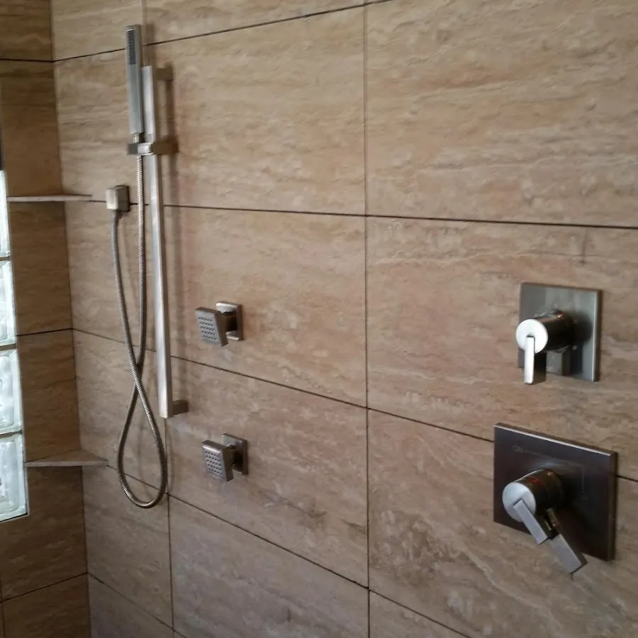 Shower fixture installation for Water Heater Replacement in Inverness